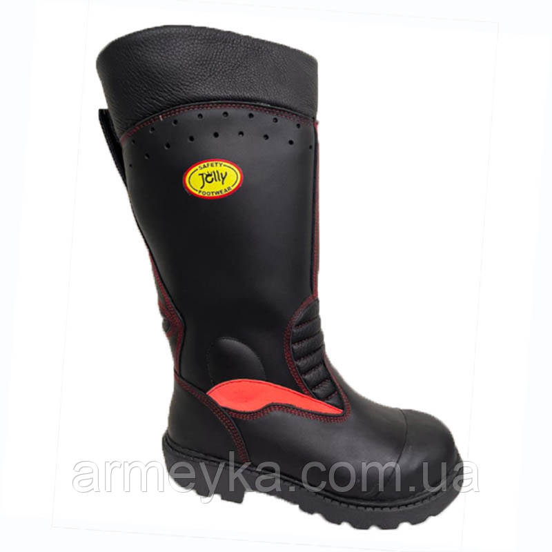 Чоботи вогнетривкі JOLLY 9105G чорний шкіра. Італія, оригінал.