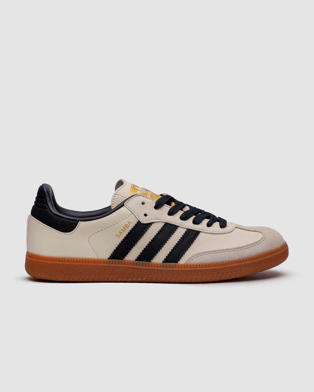 Жіночі кросівки Adidas Samba OG Cream White Sand Strata, фото 1