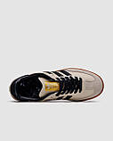Жіночі кросівки Adidas Samba OG Cream White Sand Strata, фото 2