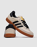 Жіночі кросівки Adidas Samba OG Cream White Sand Strata, фото 6