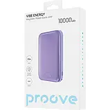 Повербанк, портативний зарядний пристрій Vibe Energy 20W 10000mAh фіолетовий колір PBVE20020009 PROOVE, фото 6