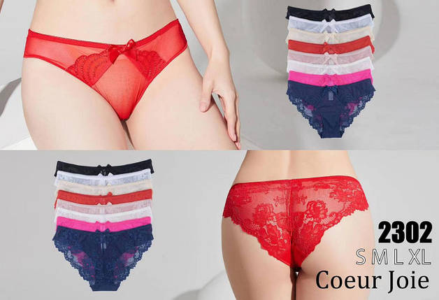 Трусики Coeur Joie з мереживом, фото 1