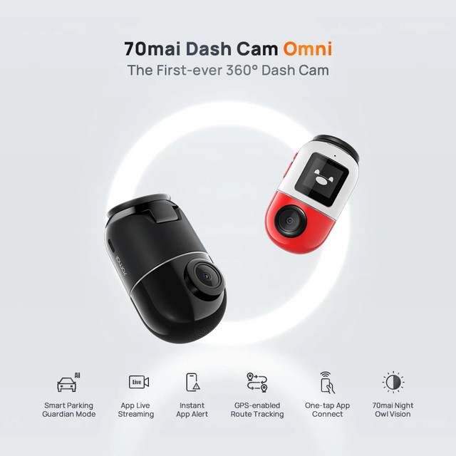 神*好様 【美品】70mai Dash Cam Omni (モデル: X200) Kamera samochodowa X200 Dash Cam Omni