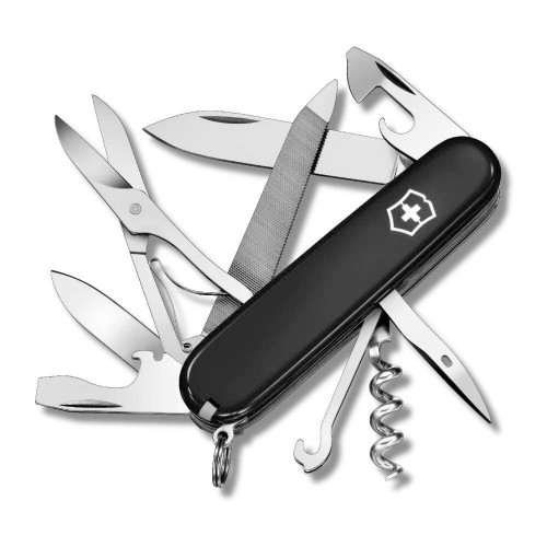 Ніж Victorinox Mountaineer 91 мм/18под./Black