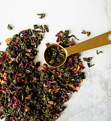 Чай зелений Молочний улун з трояндою