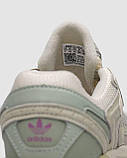 Жіночі кросівки Adidas Astir Beige/Violet/Green, фото 3
