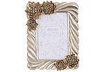 Рамка для фотографії Сукуленти 17х21 см для фото 10х15 см, колір - шампань 455-045