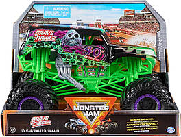 Джип-позашляховик монстр трак Дракон Монстр Джем 1:24 Grave Digger Monster Jam 6056371/20143051