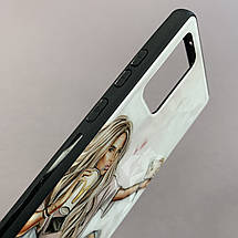 Чохол для Samsung Galaxy Note 20 Ladies з принтом з дівчинкою чохол на телефон самсунг нот 20 білий, фото 4
