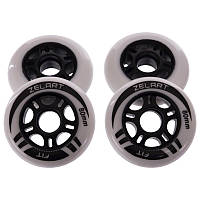 Колеса комплект для роликів ZELART 80х24 мм 82А поліуретан