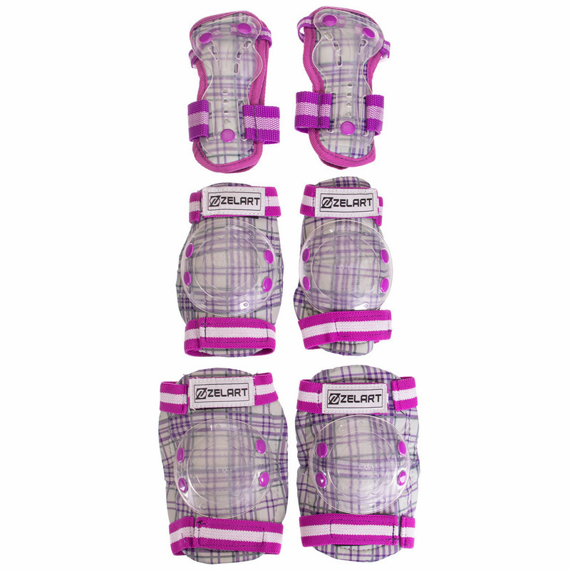 Комплект захисту Zelart CANDY для безпечного катання на роликах та скейті