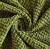 Плед покривало на ліжко, диван чи крісло з матеріалу, який не мнеться 180х130 зелений, фото 5