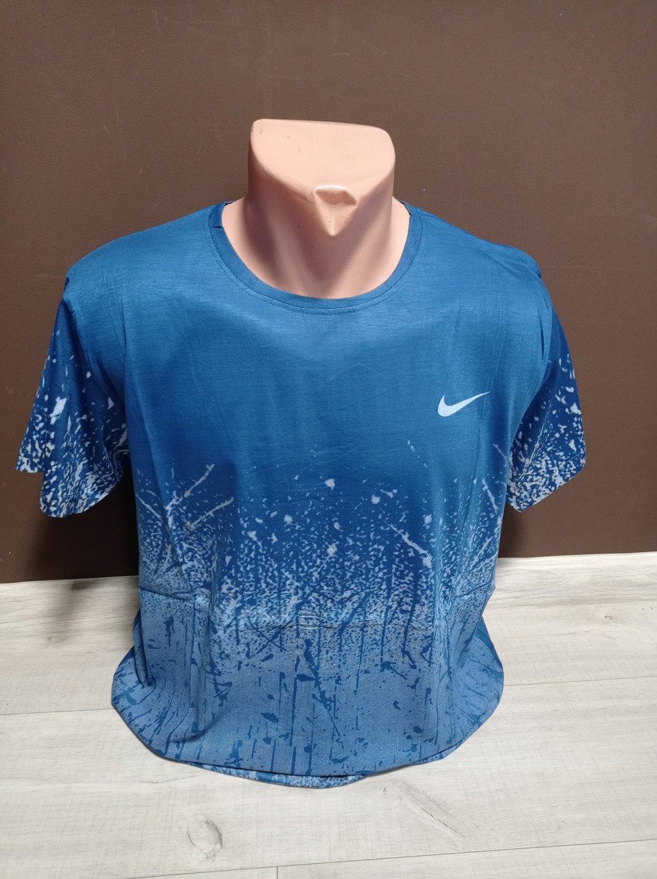 Підліткова футболка для хлопчика Найк Туреччина на 14-18 років синя фіолетова сіра, фото 1