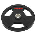 Диски обгумові для штанги LIFE FITNESS 20 кг 51 мм для силових тренувань, фото 2