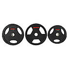 Диски обгумові для штанги LIFE FITNESS 20 кг 51 мм для силових тренувань, фото 8