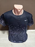 Підліткова футболка для хлопчика Найк Туреччина на 14-18 років синя фіолетова сіра, фото 3