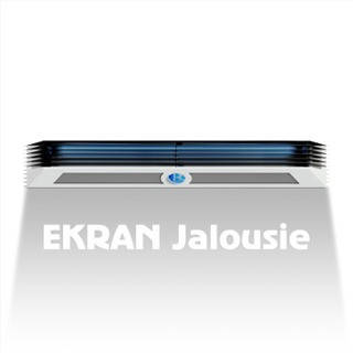 Екрановані бактерицидні опромінювачі з жалюзі