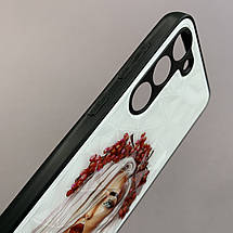 Чохол для Samsung Galaxy S23 Plus Ladies з дівчинкою українкою чохол на телефон самсунг с23 плюс білий, фото 4