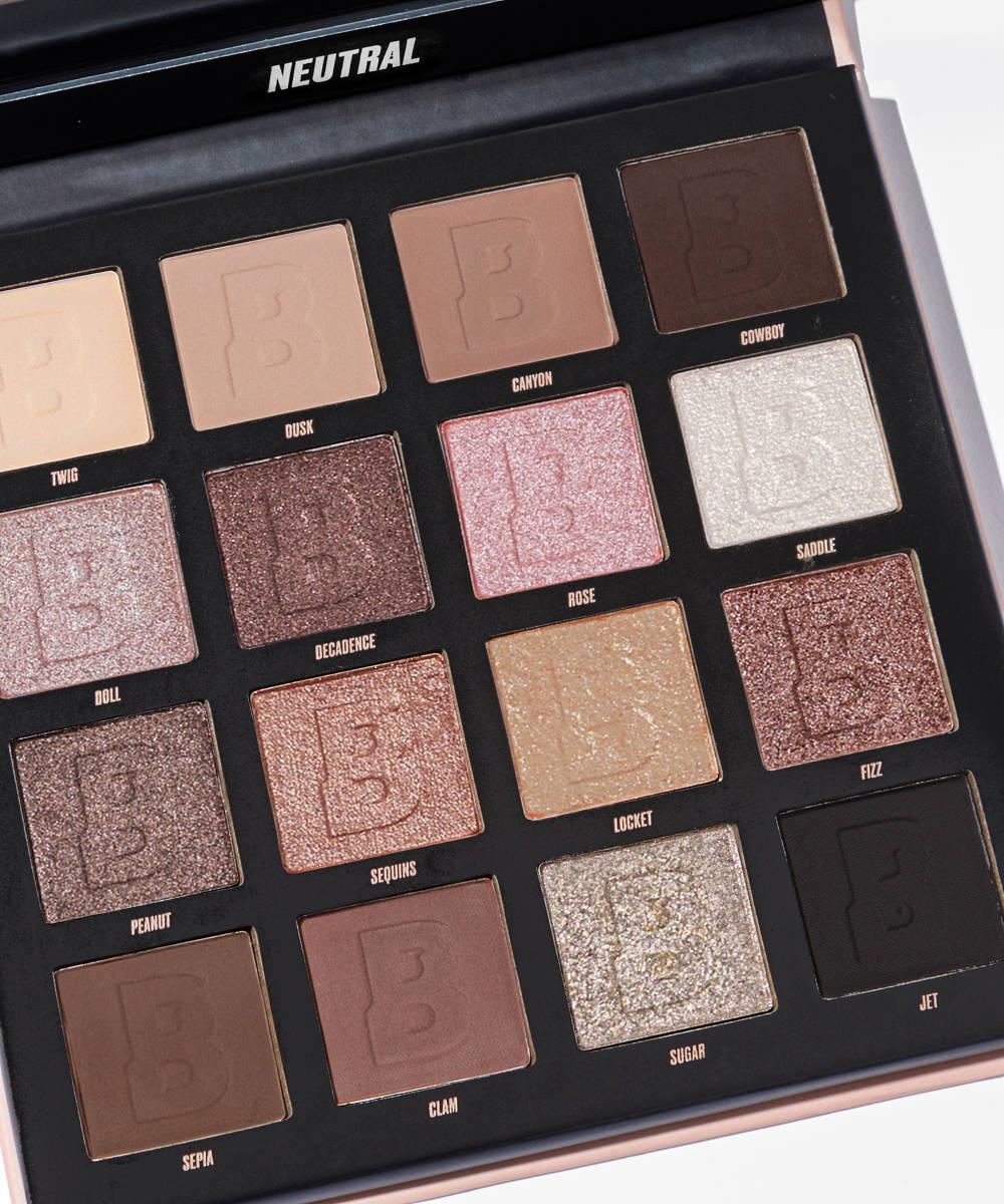 Палітра тіней BEAUTY BAY Neutral 16 Colour Palette