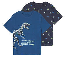 Набір дитячих футболок Lupilu на хлопчика р.98-104