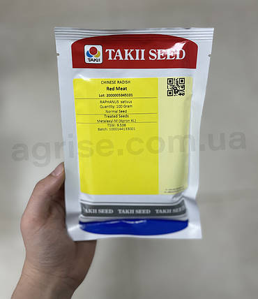 Насіння японської редьки Ред Міт (Red Mit) Takii Seeds 100гр, фото 1