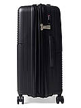 Валіза середня M поліпропілен чорна 66х46х27(+5)см/84л/3.7кг/Snowball, фото 6