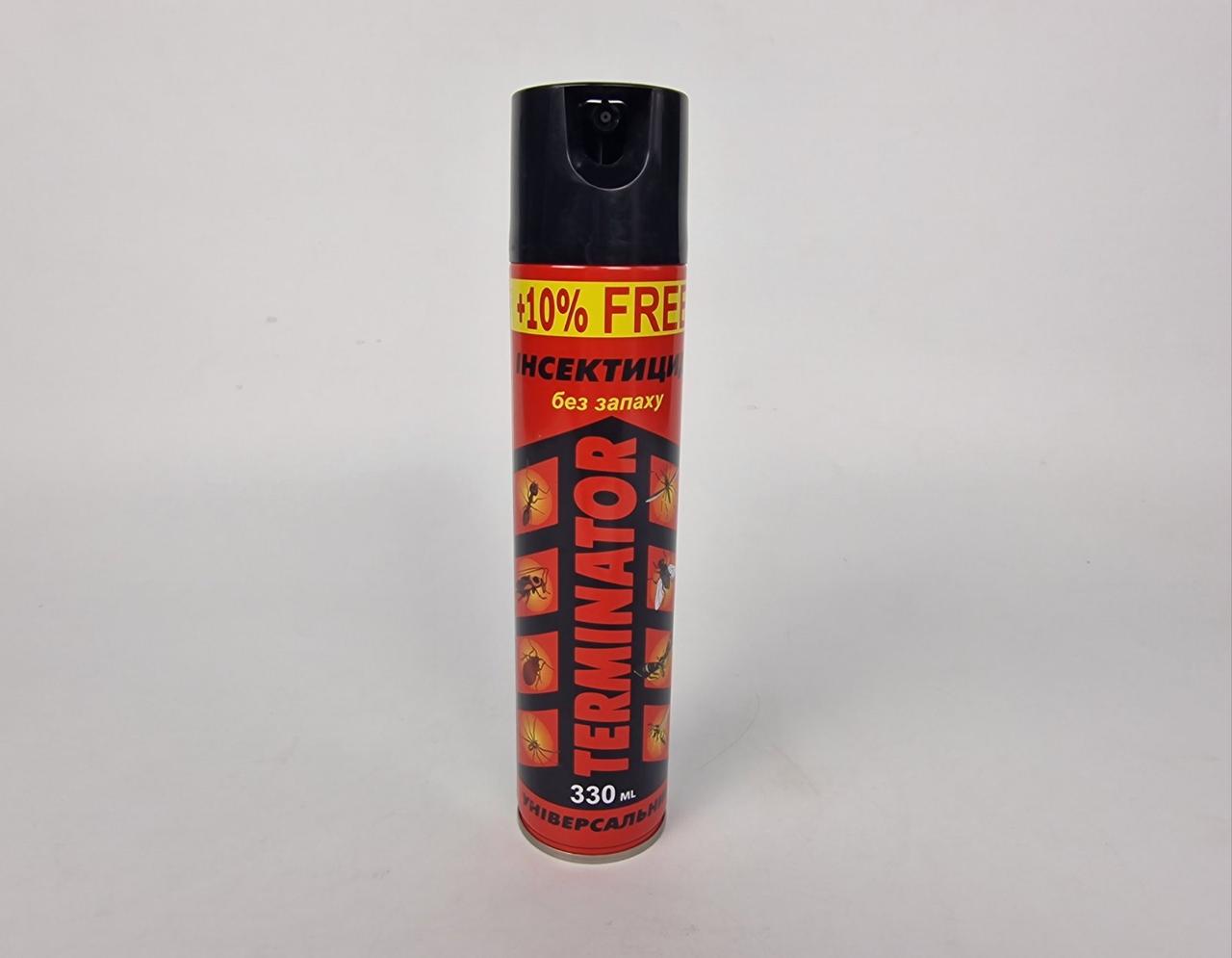 Дихлофос від усіх комах Термінатор 330 мл (1 шт.), фото 1