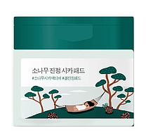 Педи з екстрактами сосни та центели для проблемної шкіри Round Lab Pine Calming Cica Pad 50 шт