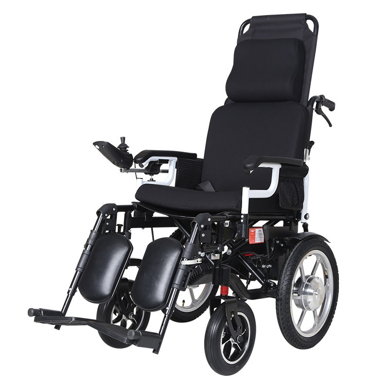 Складний електричний візок для інвалідів MIRID D806. Літійна батарея., фото 1