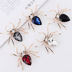 Брошка "Павук із каменем" для жінок, елегантна брошка для костюма, брошка, інтер'єр