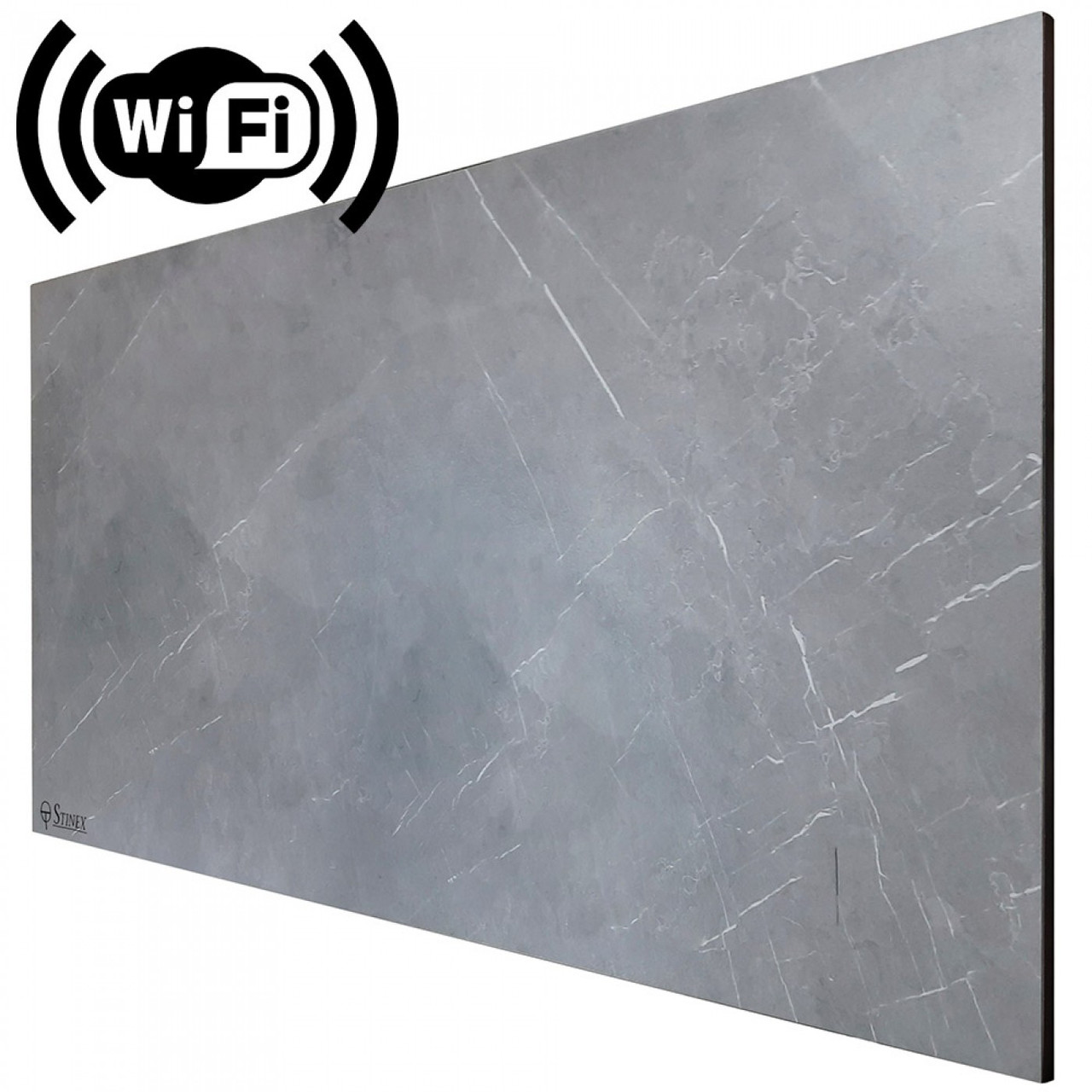 ЕЛЕКТРОКОНВЕКТОР КЕРАМІЧНИЙ З ТЕРМОРЕГУЛЯТОРОМ WI-FI — STINEX PLC-T 700-1400/220 (WIFI) Dark