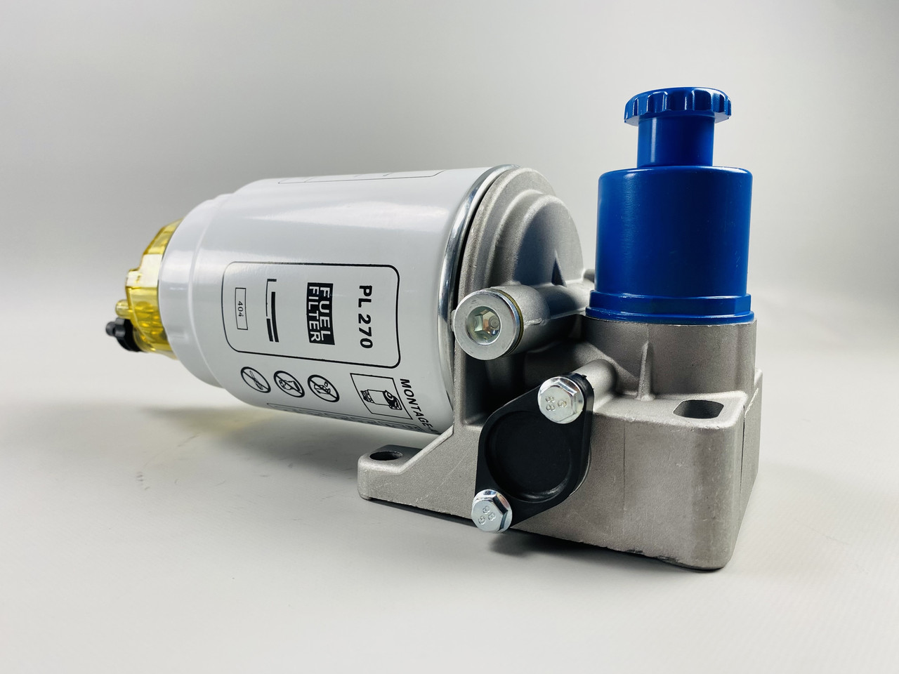 Фільтр паливний PL270 універсальний з посиленою прокачкою палива в зборі підходить до моторів до 200 к.с., фото 1