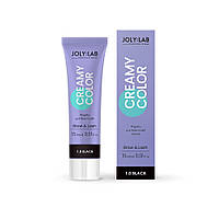 Фарба для брів та вій Joly:Lab Creamy Color чорна, 15 мл