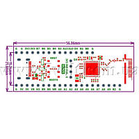 Плата розробника STM32WB55CGU6 Zigbee Thread Matter WeAct Studio, фото 4