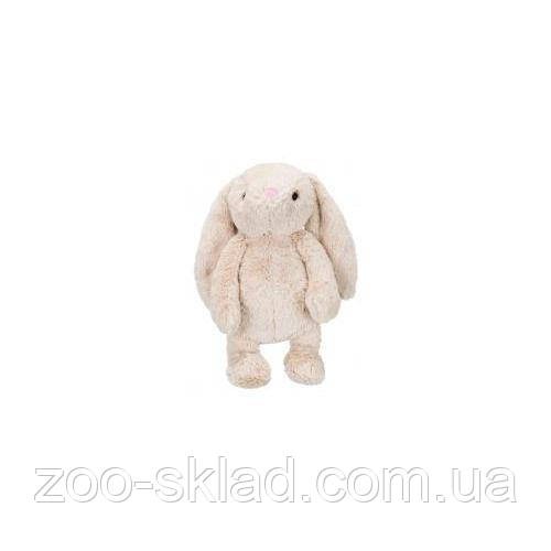 Іграшка Тріксі Bunny для собак кролик плюшевий з пищавкою 38см 35886
