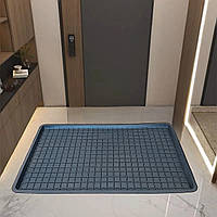 Гумовий килимок з бортиками під взуття 400х670 мм
