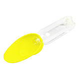 Поїлка-насадка на пляшку WAUDOG Silicone ЖОВТА 165х90мм 50778, фото 5