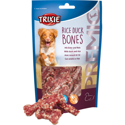 Trixie Premio Rice Duck Bones ласощі для собак кісточки з качкою і рисом 80г 31742