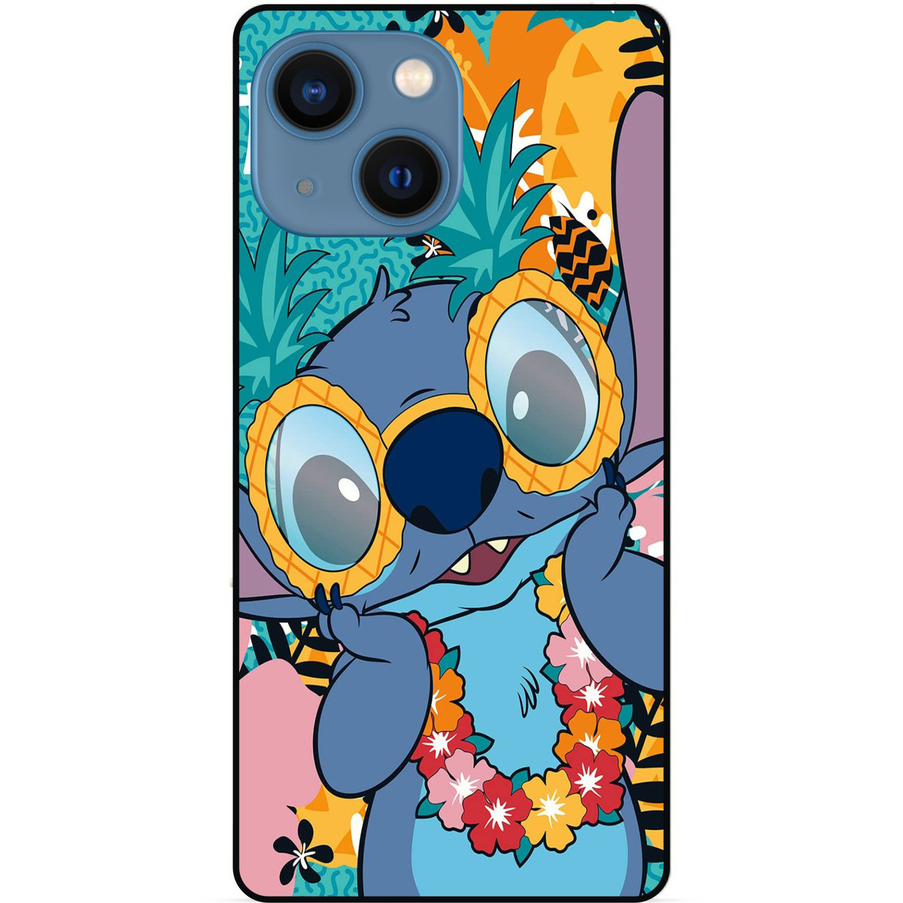 Силіконовий бампер чохол для Tecno Spark Go 1 (KL4) з малюнком Стіч Stitch