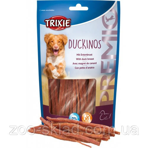 Trixie Premio Duckinos ласощі для собак з качкою 80г