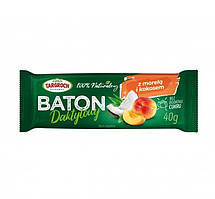 Фініковий батончик без цукру з кокосом і абрикосом (40 г) Targroch
