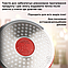 Набір посуду зі сковородою з гранітним покриттям Top Kitchen TK00094R red 7 предметів для індукційної плити, фото 4