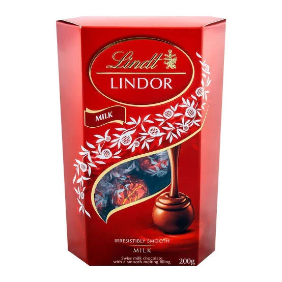 Шоколадні цукерки Lindt Lindor Milk 200g (ТЕРМІН ДО 31.03.2024), фото 1