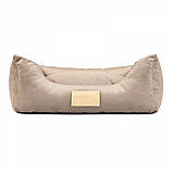 Лежак Pet Fashion Molly пісочний №1 для собак та котів 52х40х17см PR242135, фото 3