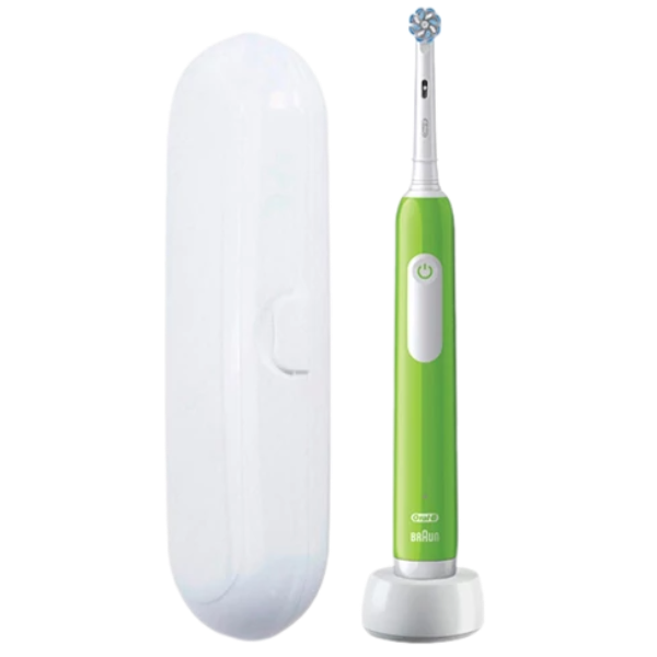 Електрична зубна щітка Oral-B D305.513.3X Junior 6+ Pro Green (1 нас.) (Футляр)