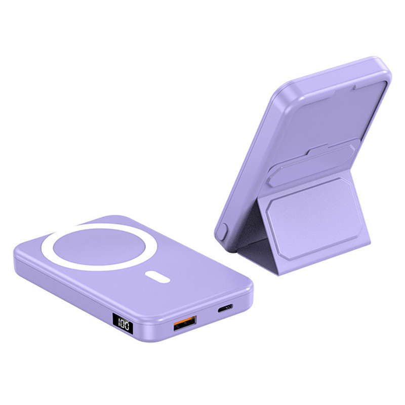 Портативний ЗП Power Bank JJT-A27-1 PD20W+QC 22.5W з БЗП 10000 mAh Purple, фото 1