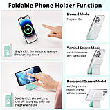 Портативний ЗП Power Bank JJT-A27-1 Gradient PD20W+QC 22.5W з БЗП 10000 mAh White / Green, фото 4