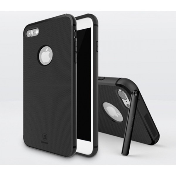 Чехол BASEUS Hidden Bracket для iPhone 7 plus Black - фото 1 - id-p422304557