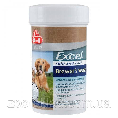 Excel Brewers Yeast Вітаміни для собак та котів, для шкіри та шерсті 140 табл.