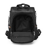 Рюкзак жіночий чорний, фото 3